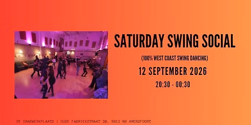 Saturday Swing Social — Uitgaan in Amersfoort