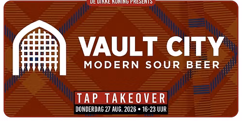 TAP TAKEOVER: Vault City — Uitgaan in Amersfoort