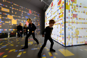De wereld van Piet Mondriaan — museum-expo in Amersfoort