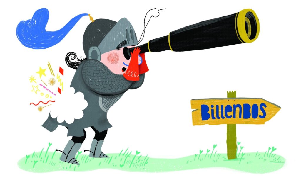de ridder zonder billen (3+) | icoon in Amersfoort